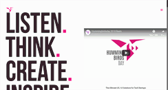 Desktop Screenshot of hummingbirdsday.com